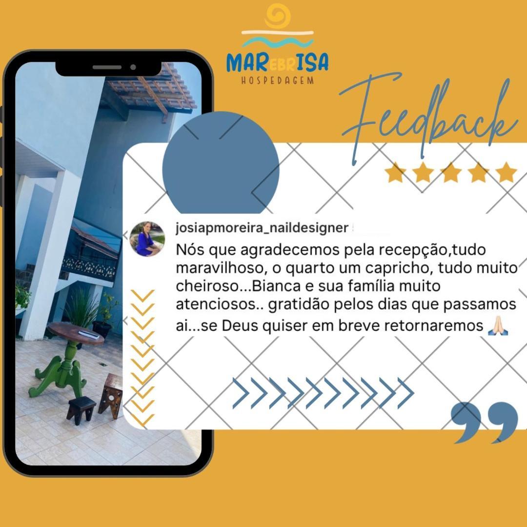 Mar&Brisa Hospedagem Penha  Bagian luar foto